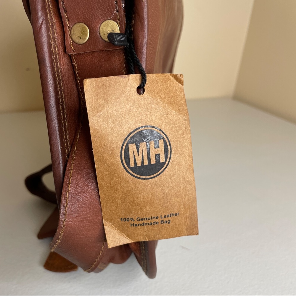 New Montana Hudson Caroline Saddlebag Leather Purse - Picture 7 of 16